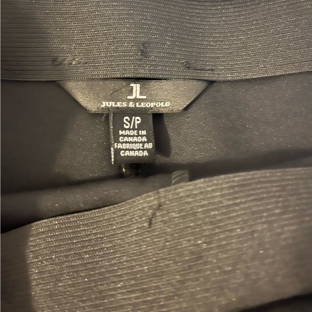 Black Textured Leggings Jules and Leopold Small - Picture 3 of 6
